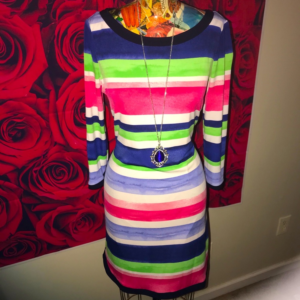 Vince Camuto striped dress